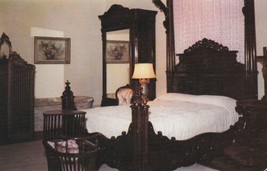 Bedroom Afton Villa - Saint Francisville Louisiana LA Postcard D47 - £2.36 GBP