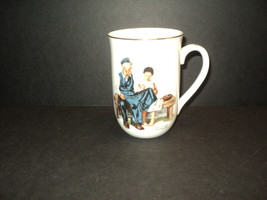 Norman Rockwell Museum 1982 Vintage The Lighthouse Keeper&#39;s Daughter Cup Mug - £6.55 GBP