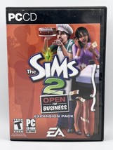 The Sims 2 Open For Business PC Game Expansion Pack 2006 Complete + Gaming Guide - £5.42 GBP