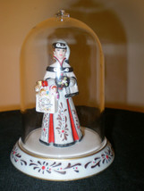 AVON 1999 (#22) ~ Mrs. P.F.E. Albee Porcelain Figurine Under Globe ~ Miniature - £20.99 GBP