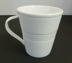 Lenox Tin Can Alley Seven Solid White Coffee Mug Cup - £7.87 GBP