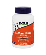 NOW Foods L-Carnitine 1000 mg., 50 Tablets - $32.88 CAD