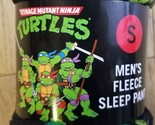 Teenage Mutant Ninja Turtles Mens Fleece Sleep Pants Lounge Sleepwear SM... - £12.50 GBP