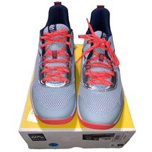 Under Armour Shoes Mens 10 Basketball Steph Curry 3Z6 Grey/Red 3025090 - £48.74 GBP