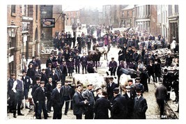 ptc3240 - Yorks. - Cattle &amp; Livestock on Market Day, in Penistone - print 6x4 - £2.20 GBP