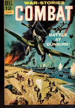 Dell Comic #15, 1965, Combat, War-Stories, Battle At Dunkirk - £6.30 GBP