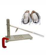 Manual Oyster Shucker Machine Shell Mouth Opener Shellfish Shucking Tool... - $54.74 CAD