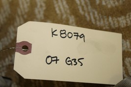 2003-2007 INFINITI G35 COUPE REAR RIGHT SEAT BELT RETRACTOR K8079 image 9
