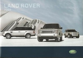 ORIGINAL Vintage 2007 Land Rover Sales Brochure Book - £15.52 GBP