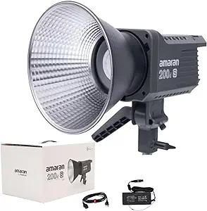 Aputure Amaran 200d S Led Video Light 200w Daylight-Balanced LED Monolig... - $554.99