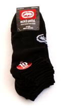 Ecko Unltd. Black Low Cut Socks 10 Pairs in Package New in Package Men&#39;s 6-12 - £31.28 GBP