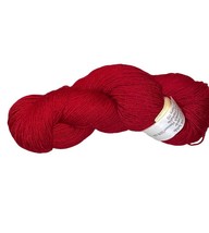 Cherry Tree Hill Supersock Silk Sock Yarn Merino Wool 4 oz 420 yd Cherry Red - £15.71 GBP