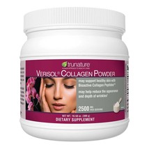 COLLAGEN PEPTIDES FOR WOMEN SKIN TRUNATURE VERISOL HYDROLYZED POWDERED 1... - $33.99