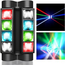 Led Spider Moving Head Light Sound Activated Dmx Party Lights For Bars,, 1Pack. - £77.49 GBP