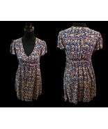 BEBOP NAVY BLUE DITSY FLORAL PRINT MINI DRESS - €8,52 EUR