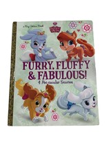 Big Golden Book Disney Furry Fluffy &amp; Fabulous 4 Pet-tacular Stories Princess... - £9.33 GBP