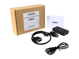 Belkin - F2CD053 - HDMI to VGA + 3.5mm Audio Adapter Video Converter - £37.35 GBP