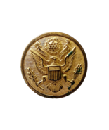 1940s WW2 Military Button Art Metal Works Newark New Jersey 1&quot; Uniform F10B - €17,15 EUR