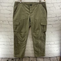 Mountain Hard Wear Cargo Pants Womens Sz 12 Green Gray  - £23.26 GBP
