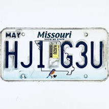 2019 United States Missouri Bluebird Passenger License Plate HJ1 G3U - £14.67 GBP