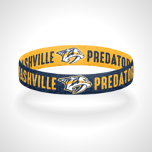 Reversible Nashville Predators Bracelet Wristband Go Preds Smashville - $12.00