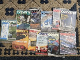 Vintage Lot of 11 CORVETTE QUARTERLY magazines Late 1980&#39;s-1999 Sealed a... - £23.49 GBP