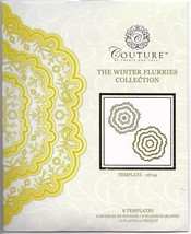 Couture. The Winter Flurries Collection - Template 16744 Die Set. Die Cu... - $10.71