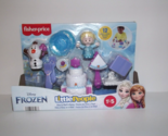 Disney Frozen Little People Fisher Price Elsa &amp; Olaf&#39;s Party 12 Pieces N... - $27.71