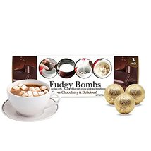 Doohickey Fudgy Bombs, Hot Chocolate Bombs Filled with Cocoa Mix and Mar... - £7.77 GBP