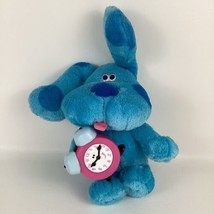 Blues Clues Time To Rhyme Tickety Tock Plush 12" Talking Vintage 1998 Tyco Toy - £59.11 GBP