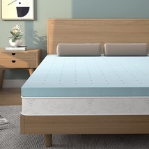 Giantex 4 Inch Mattress Topper, Gel Infused Memory Foam Bed Topper,, Queen - £76.73 GBP