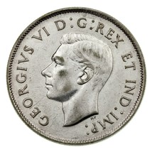 Pièce De 50 Cents Du Canada 1944 (UNC) En État Non Circulé KM# 36 - $52.56