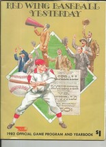 ORIGINAL Vintage 1982 Rochester Red Wings Program / Orioles - £15.28 GBP