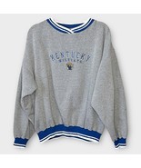 VINTAGE Kentucky Wildcats UK embroidered logo ringer sweater men’s size XL - $80.69 CAD