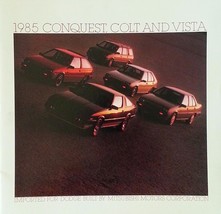 1985 Dodge Conquest Colt Vista Dlx Brochure Catalog Us 85 Mitsubishi - £7.96 GBP