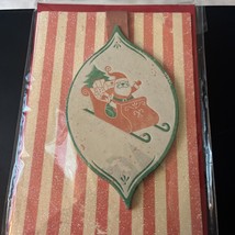 Hallmark Signature Hangable Ornament Christmas Greeting Card - $6.93
