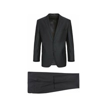 Men Renoir Suit Separate Super 140 Wool Two Button Classic Fit 555-3 Charcoal image 2