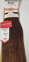 100% human hair weave; Saga Brazilian Remy Yaky; straight; weft; sew-in; women - £31.49 GBP
