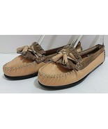 TAXI Moccasin Shoes Handmade Calf Leather Loafers Youth 2.5 Tassel Drivi... - £21.43 GBP