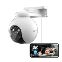 360 Outdoor Auto-Zoom Tracking Security Camera, 3K, 12 Pre-Set Dots Tracking,Wav - £175.85 GBP