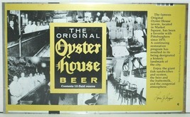 12 Oz Beer Can Flat,Pittsburgh,Pa BREWING-THE Original Oyster House Beer, Mkt Sq - £2.39 GBP
