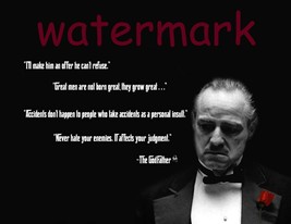 Marlon Brando Godfather &quot;I&#39;ll Make Him An Offer He Cant Refuse &quot;Quote Photo - £4.47 GBP+