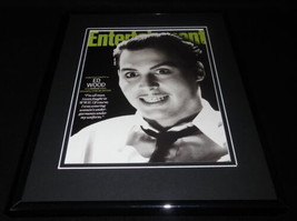 Johnny Depp Framed ORIGINAL 2010 Entertainment Weekly Cover Ed Wood - £27.69 GBP