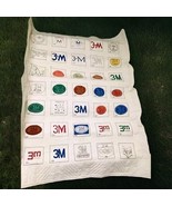 Vintage 3M Company Milestone Commemorative 82&quot;x64&quot; Handstitched Quilt Be... - €4.690,73 EUR