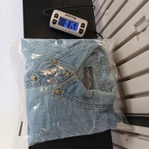 Vintage White Mountain Denim Men's Blue Cotton Short Sleeve Button-Down Shirt XL image 9