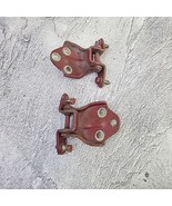 1990-1994 Eclipse Laser Talon 1G DSM Passenger RH Door Hinges Red Upper ... - $54.38 CAD