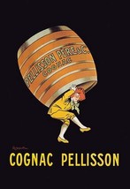 Cognac Pellisson - Barrel by Leonetto Cappiello - Art Print - £17.30 GBP+