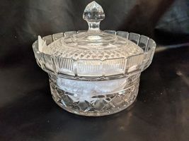Waterford Millennium Centerpiece Covered Bowl Father Time Ireland 1033/2000 - $467.77