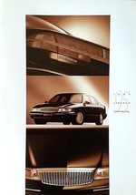 1995 Lincoln CONTINENTAL sales brochure catalog US 95 - £6.29 GBP