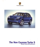 2006 Porsche CAYENNE TURBO S sales brochure catalog US 06 - £9.80 GBP